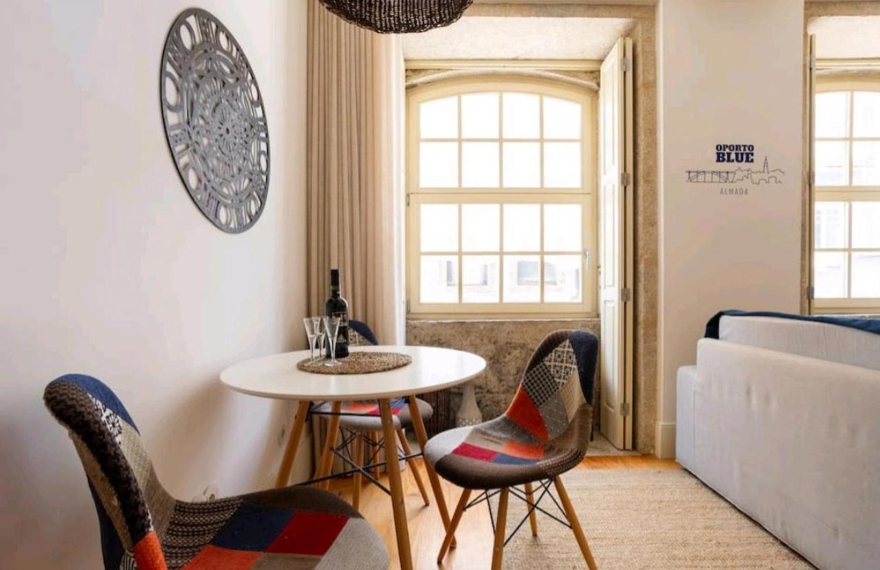 Appartamento Oporto Blue Almada Esterno foto